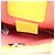 Borsa Gucci GG Supreme per bambini Rosa Beige Giallo - vista 4