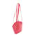 Sac à main en cuir à motif Arabesque Yves Saint Laurent Rouge  - vue 2