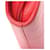 Sac à main en cuir à motif Arabesque Yves Saint Laurent Rouge  - vue 8