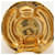 Orecchini a clip Chanel Coco Mark Bianco D'oro - vista 3