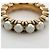 Set di 2 anelli Christian Dior J'ADIOR Bianco D'oro - vista 6