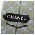 Chanel Camellia Check Tie Blue Green - view 4