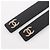 Cinturón de cadena con cinta Chanel Coco Mark Negro Dorado - vista 4