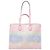Borsa Tote Louis Vuitton OnTheGo GM LV Escale Pastel Rosa Multicolore