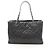 Borsa Tote Chanel Matelassé in pelle nera Nero