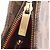 Borsa a Spalla Louis Vuitton Looping GM Damier Ebene Special Order Marrone - vista 9