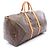 Borsa Boston Louis Vuitton Keepall 55 Monogram Marrone - vista 2