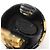 Orecchini a cerchio con motivo flacone di profumo Chanel Coco Mark Nero D'oro - vista 3