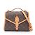 Borsa 2-Way Louis Vuitton LV Ivy Monogram Marrone