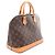 Borsa Louis Vuitton Alma PM Marrone - vista 2
