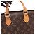 Borsa Louis Vuitton Alma PM Marrone - vista 6