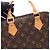 Borsa Louis Vuitton Alma PM Marrone - vista 7