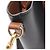 Céline Borsa 2-Way Celine Luggage Nano Shopper Marrone Nero Crudo - vista 10