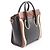 Céline Borsa 2-Way Celine Luggage Nano Shopper Marrone Nero Crudo - vista 2