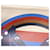 Hermès Hermes Carre Pocket Long Rainbow Love Beton Handbag Pouch Multiple colors Beige  - view 6