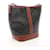 Céline Borsa a tracolla Celine Small Bucket Triomphe Marrone Nero - vista 2