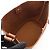 Céline Borsa a tracolla Celine Small Bucket Triomphe Marrone Nero - vista 3