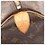 Borsa Boston Louis Vuitton Keepall 45 Monogram Marrone Monogramma - vista 4