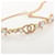 Choker Chanel Coco Mark Star Bianco D'oro - vista 3