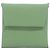 Hermès Monedero Hermes Bastia Verso Verde claro Camello
