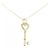 Tiffany & Co Mini collana Tiffany Heart Key Giallo