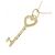 Tiffany & Co Mini collana Tiffany Heart Key Giallo - vista 4