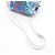 Hermès Borsa a Spalla Tiny Soie Coeur Hermes Bianco Blu Multicolore - vista 6