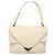 Chanel Padded Envelope Flap Quilted Aged Calfskin Bianco