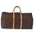 Borsa Keepall Louis Vuitton Monogram Canvas 55 Marrone