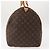 Borsa Keepall Louis Vuitton Monogram Canvas 55 Marrone - vista 4