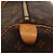 Borsa Keepall Louis Vuitton Monogram Canvas 55 Marrone - vista 6