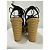 Saint Laurent Jewell Espadrilles con zeppa in camoscio - Nero 37.5 Marrone chiaro - vista 12
