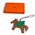 Hermès Portachiavi Hermes Cavallo Cheval Rodeo Pegasus MM Charm per borsa Rosa Beige Verde - vista 10