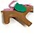 Hermès Portachiavi Hermes Cavallo Cheval Rodeo Pegasus MM Charm per borsa Rosa Beige Verde - vista 3