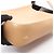 Borsa a tracolla Prada in pelle beige con chiusura a strappo - vista 8