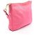 Borsa a mano in nylon rosa e pelle Saffiano Prada - vista 2