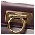 Borsa a 2 vie Gancini Salvatore Ferragamo Porpora - vista 8