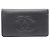 Cartera larga bi-fold Chanel Coco Mark Negro