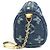 Monedero Monogram Denim Louis Vuitton Azul - vista 4