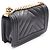 Bolso de hombro Chanel Boy Small Chevron V-Stitch Negro - vista 2