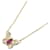 Van Cleef & Arpels Papillon Ruby and Diamond Necklace Red Golden  - view 1