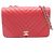 Borsa a tracolla Chanel Chevron V-Stitch Full Flap Rosso