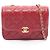 Borsa a tracolla Chanel Mini Matelassé Rosso