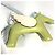 Hermès Portachiavi Cavallo Hermes Cheval Rodeo Pegasus MM Verde Crudo - vista 2