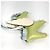 Hermès Portachiavi Cavallo Hermes Cheval Rodeo Pegasus MM Verde Crudo - vista 8