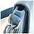 Borsa a tracolla Louis Vuitton Aerogram Takeoff Blu navy - vista 10