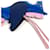 Hermès Llavero Caballo Hermes Cheval Rodeo Pegasus MM Rosa Azul  - vista 5
