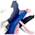 Hermès Llavero Caballo Hermes Cheval Rodeo Pegasus MM Rosa Azul  - vista 7