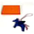 Hermès Llavero Caballo Hermes Cheval Rodeo Pegasus MM Rosa Azul  - vista 9