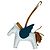 Hermès PORTACHIAVI CAVALLO HERMES Cheval Rodeo Pegasus MM Accessorio per borsa Blu Verde